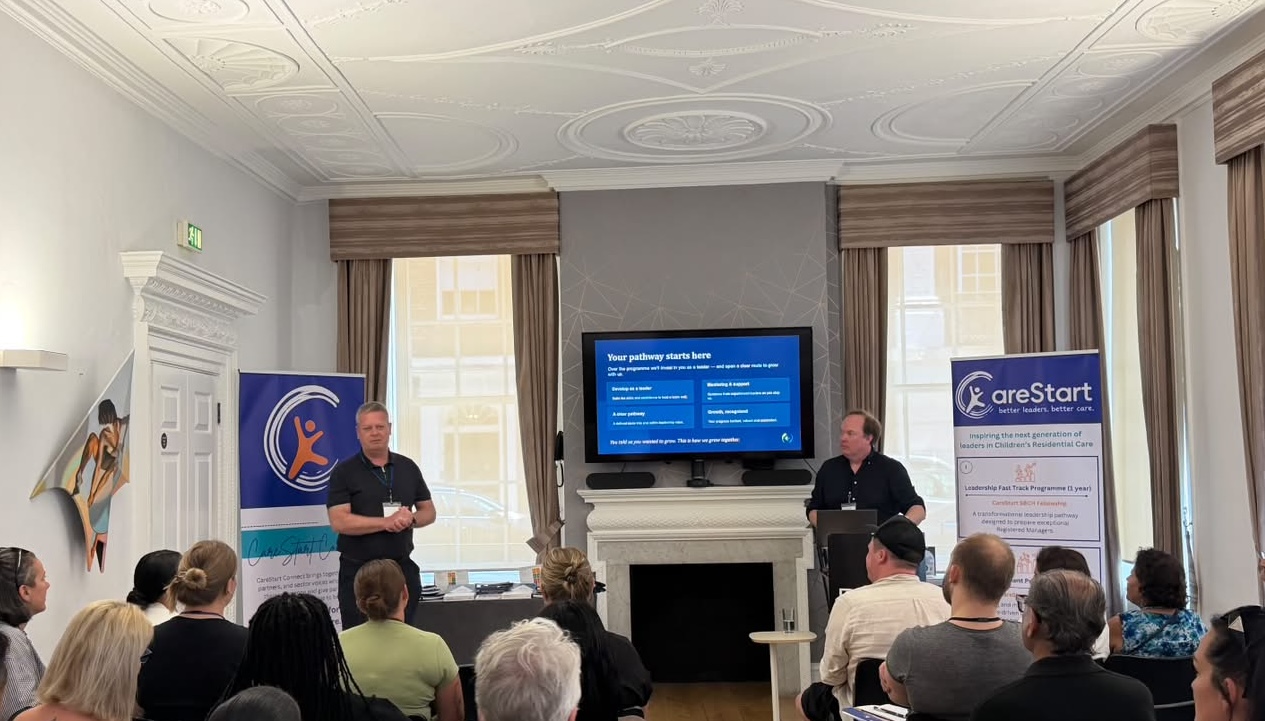 Phil and Tim presenting at the CareStart SBCH Fellowship